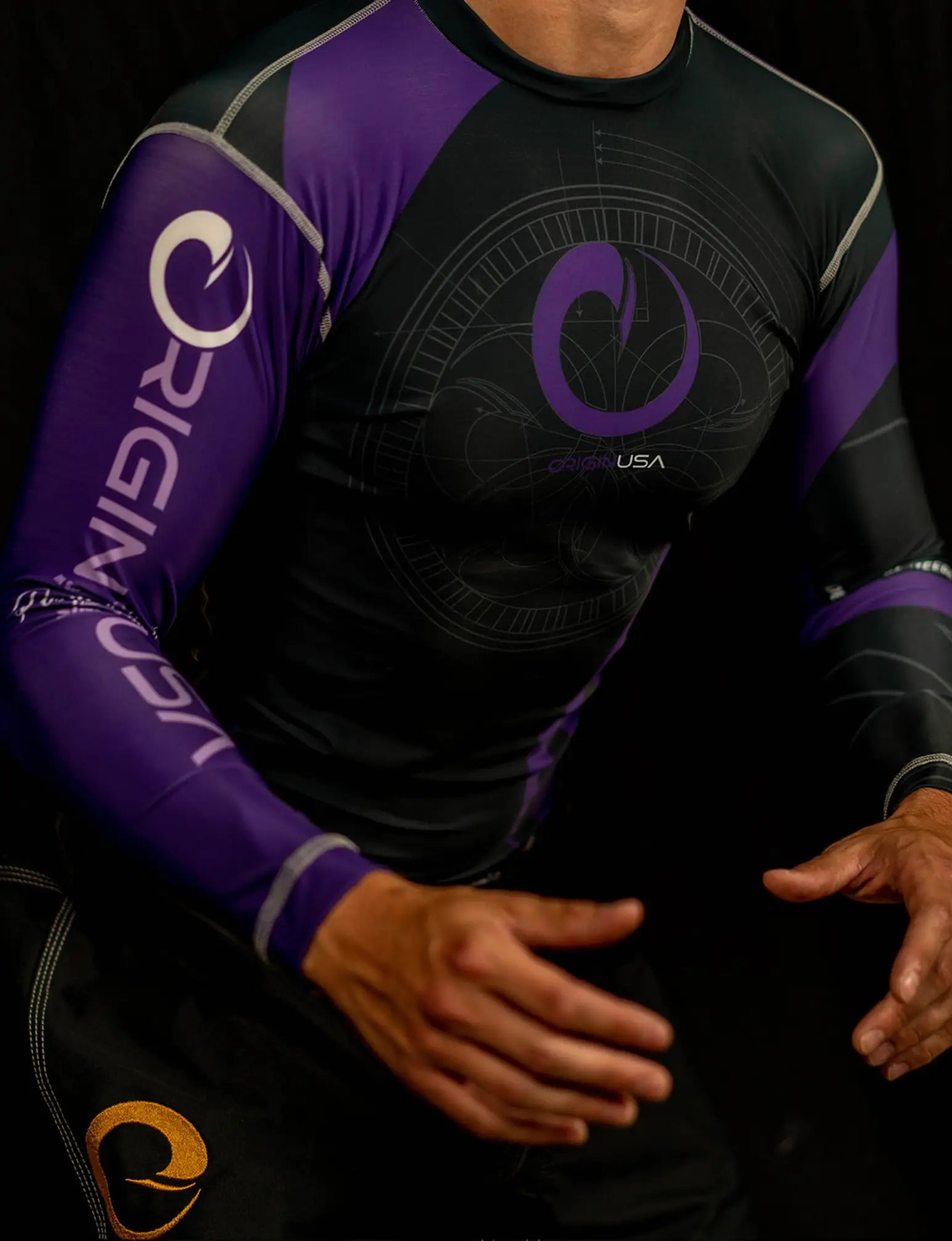 DAVINCI RANKED LS COMPRESSION FIT RASHGUARD - Image 5