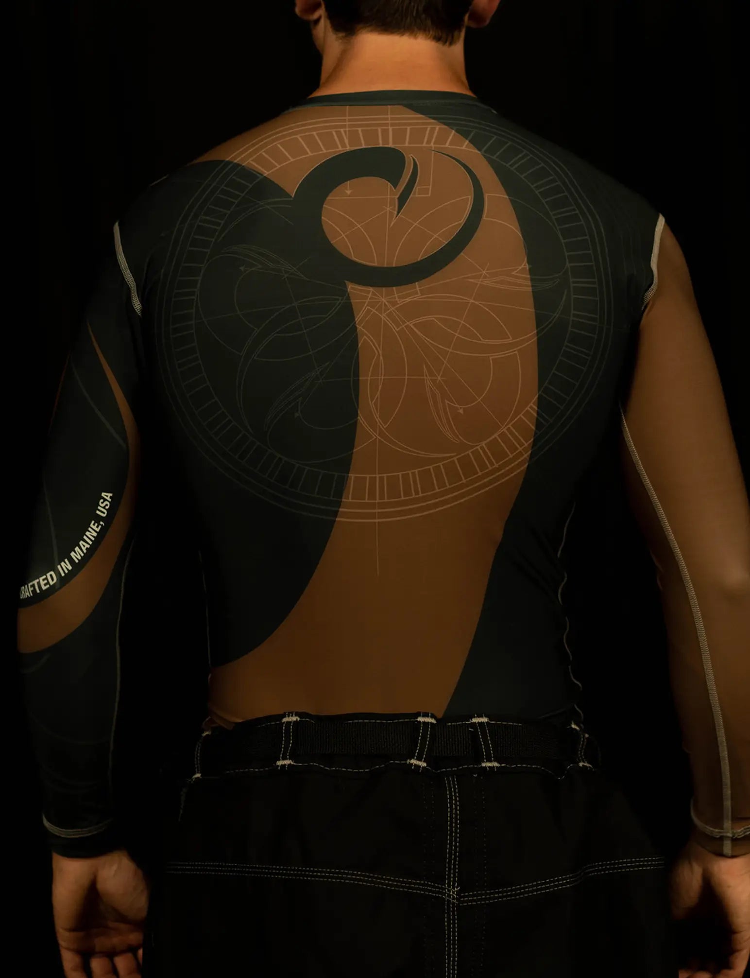 DAVINCI RANKED LS COMPRESSION FIT RASHGUARD - Image 15