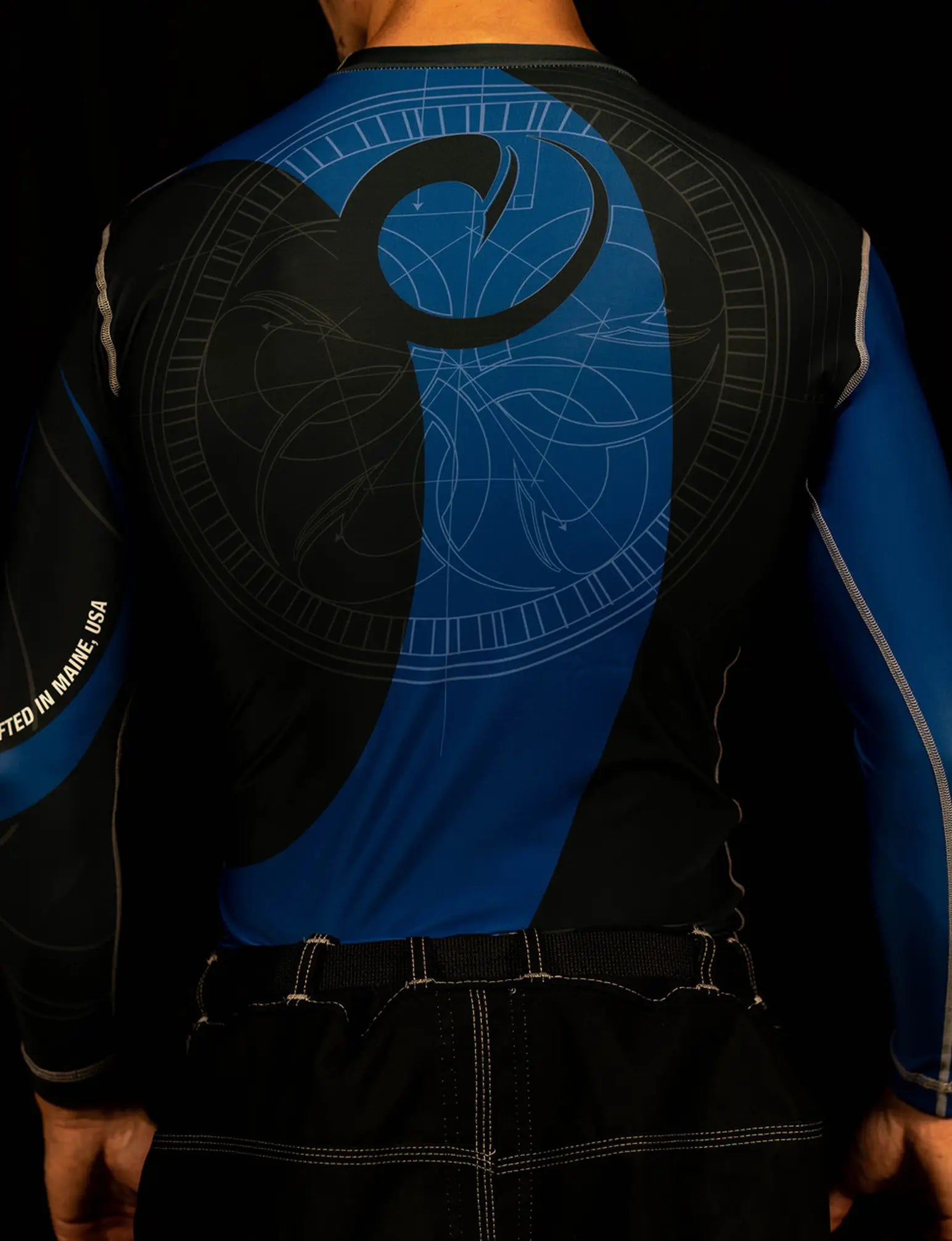 DAVINCI RANKED LS COMPRESSION FIT RASHGUARD - Image 12