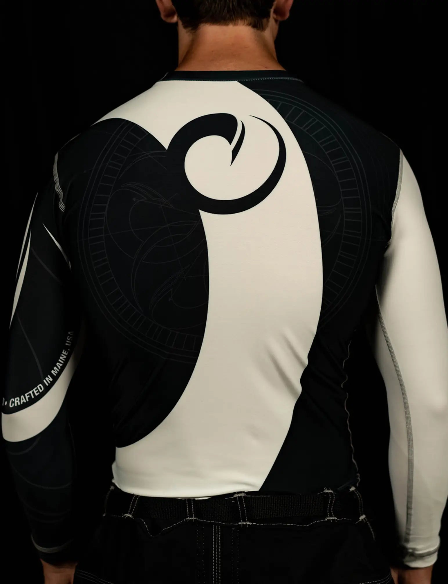 DAVINCI RANKED LS COMPRESSION FIT RASHGUARD - Image 4