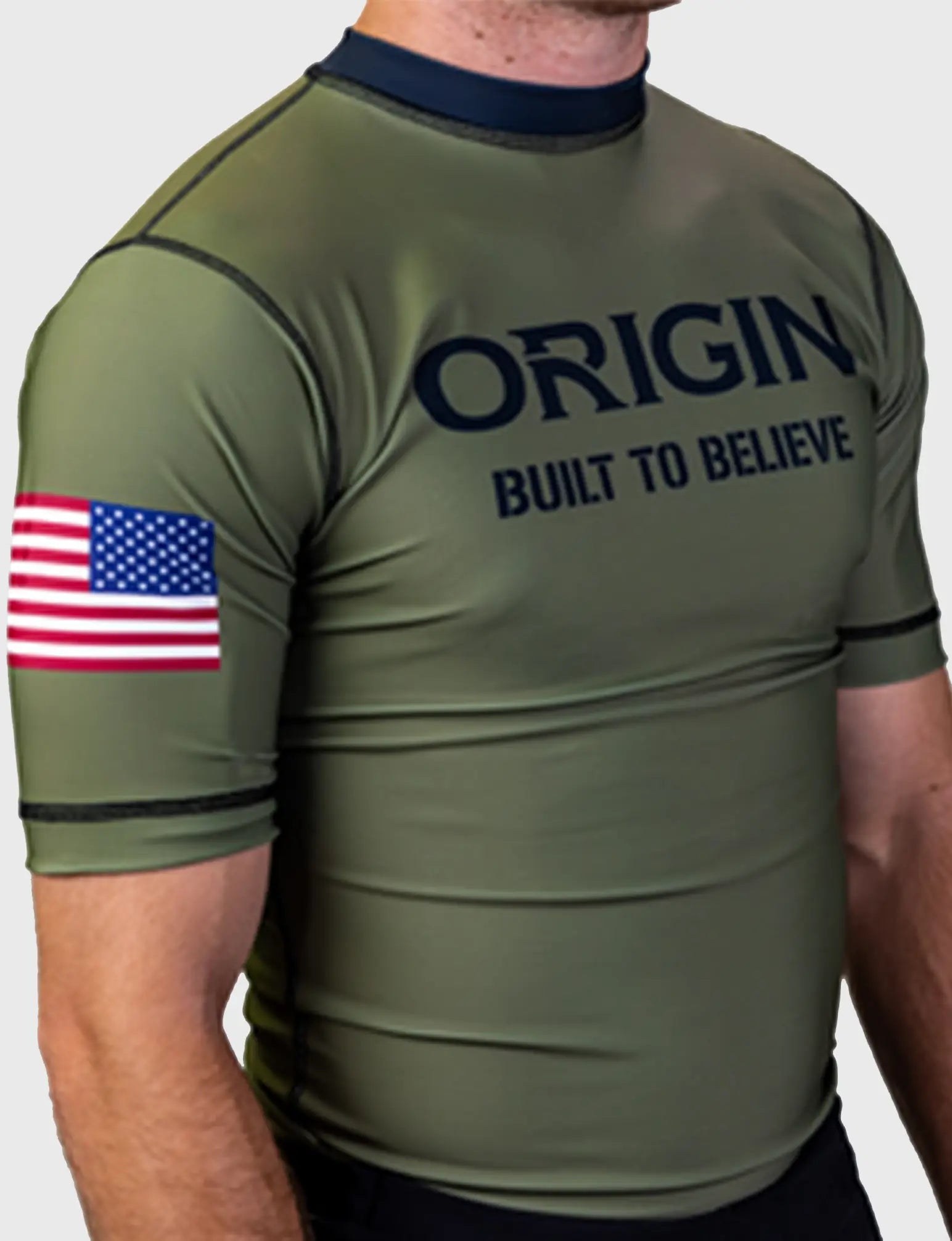 BUILT BY FREEDOM - COMPRESSION FIT SS RASHGUARD