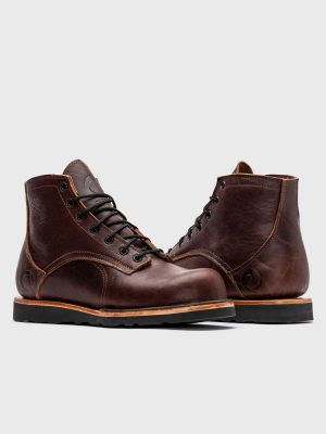 THE AMERICAN BISON 6 INCH BOOT - CHRISTY BLACK