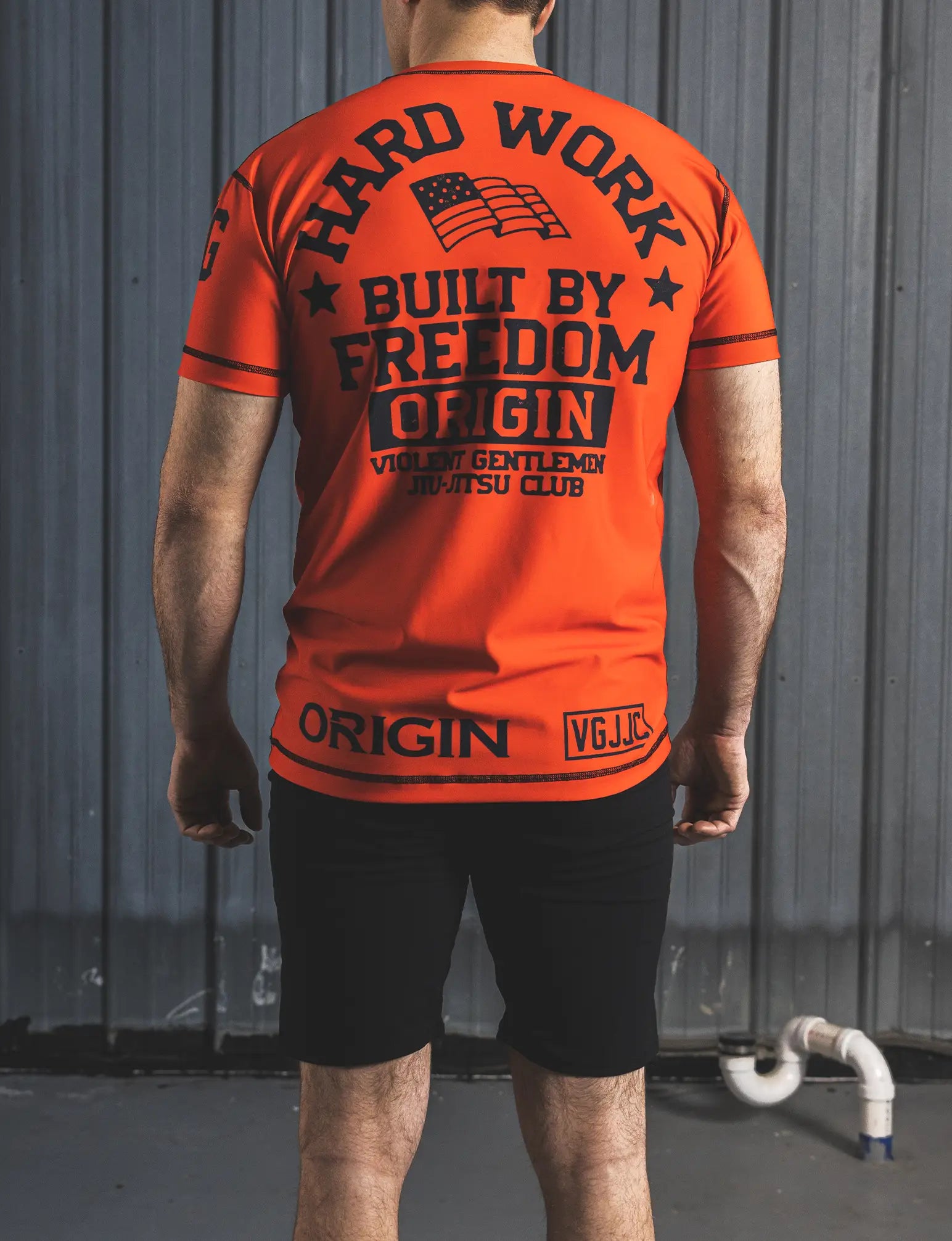 VGHC BUILT BY FREEDOM SS COMFORT FIT RASHGUARD - Image 8