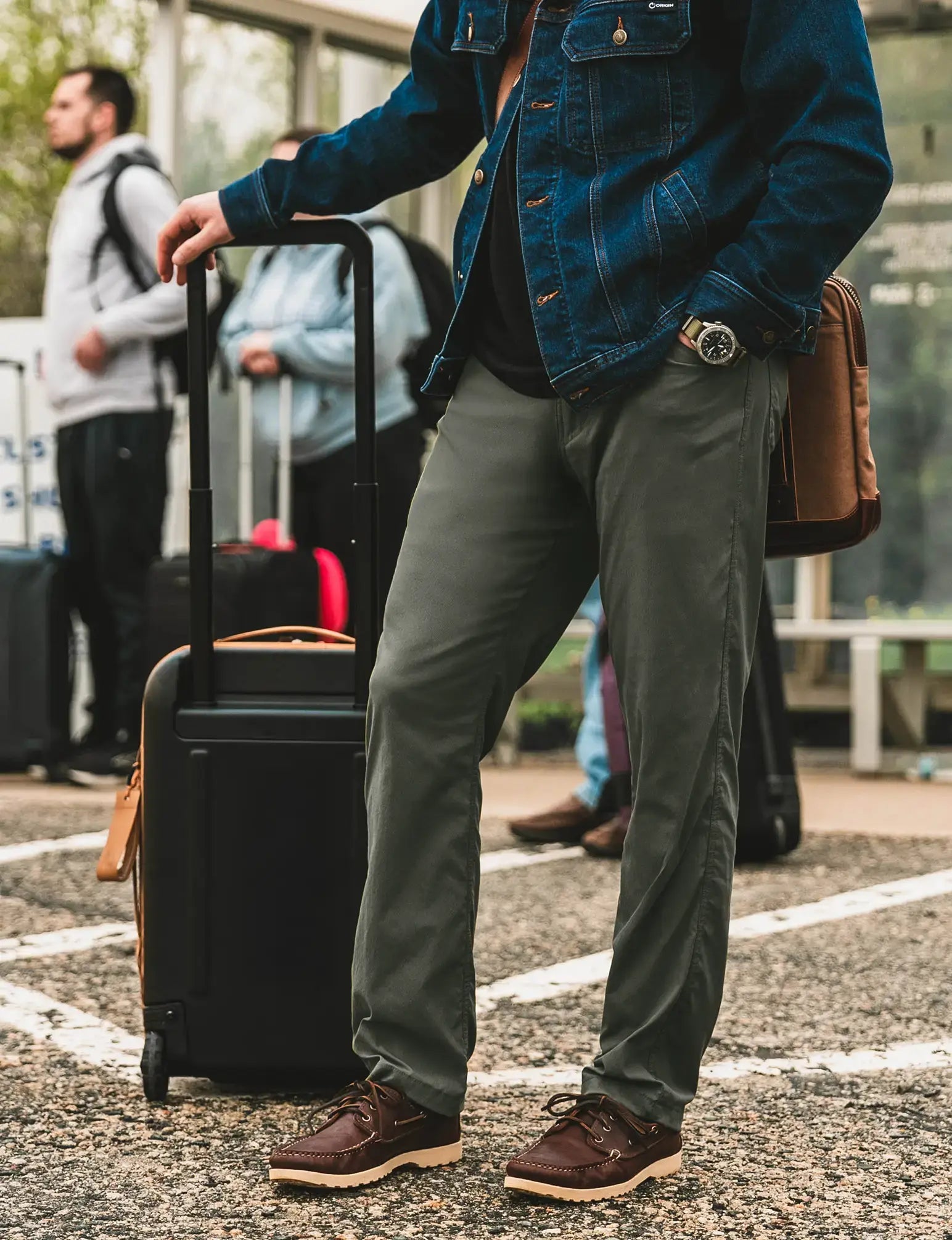 GTFO STRETCH WOVEN TRAVEL PANT-STRAIGHT - Image 7