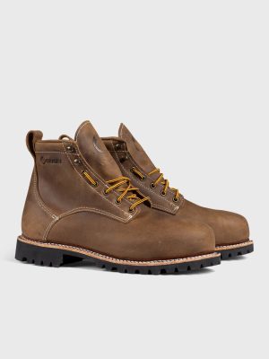 THE WILTON 6 STEEL TOE WORK BOOT - BIG LUG
