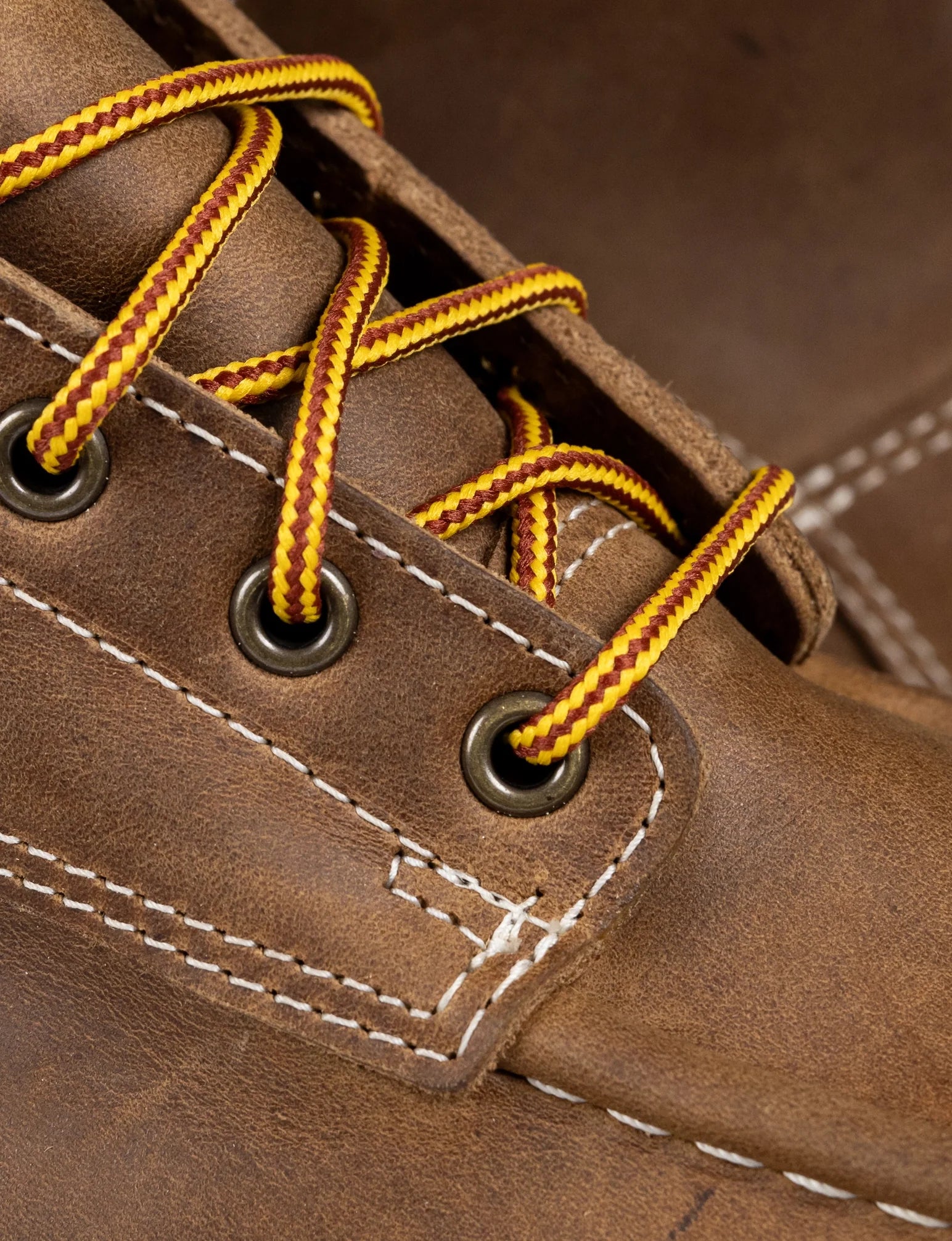 MAINE MOC STEEL TOE BOOT 6 - NATURAL WEDGE SOLE - GRADED QUALITY - Image 15