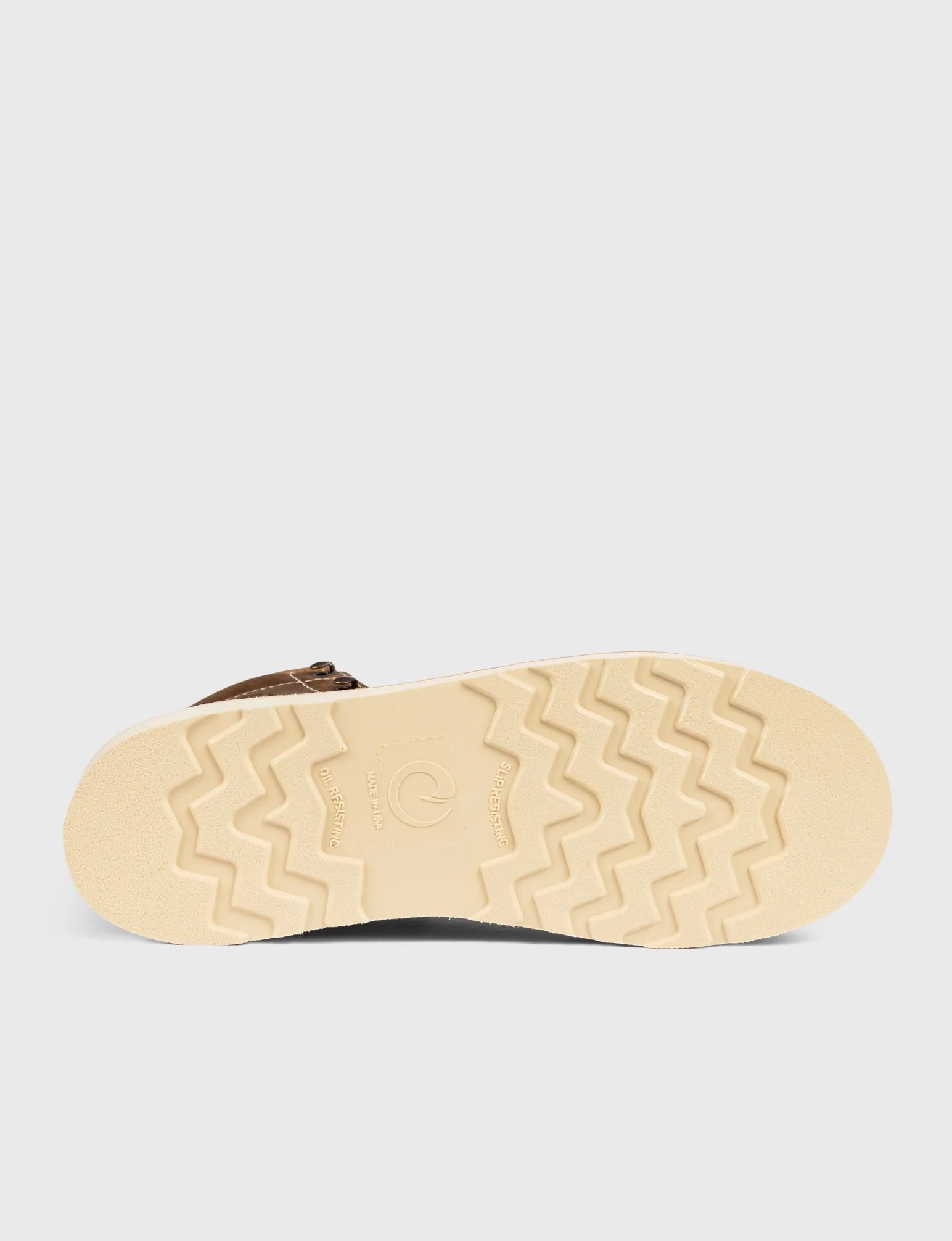 MAINE MOC STEEL TOE BOOT 6 - NATURAL WEDGE SOLE - GRADED QUALITY - Image 7