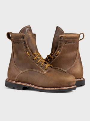 THE WILTON 8 STEEL TOE WORK BOOT - ALPHA - GRADED QUALITY