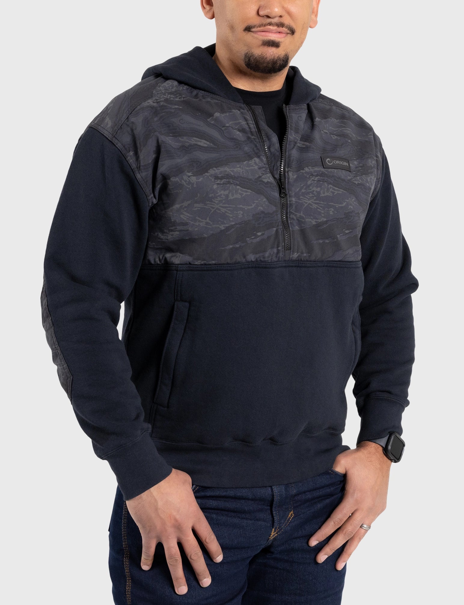 THE HEAVY HALF ZIP HOODIE - Image 31