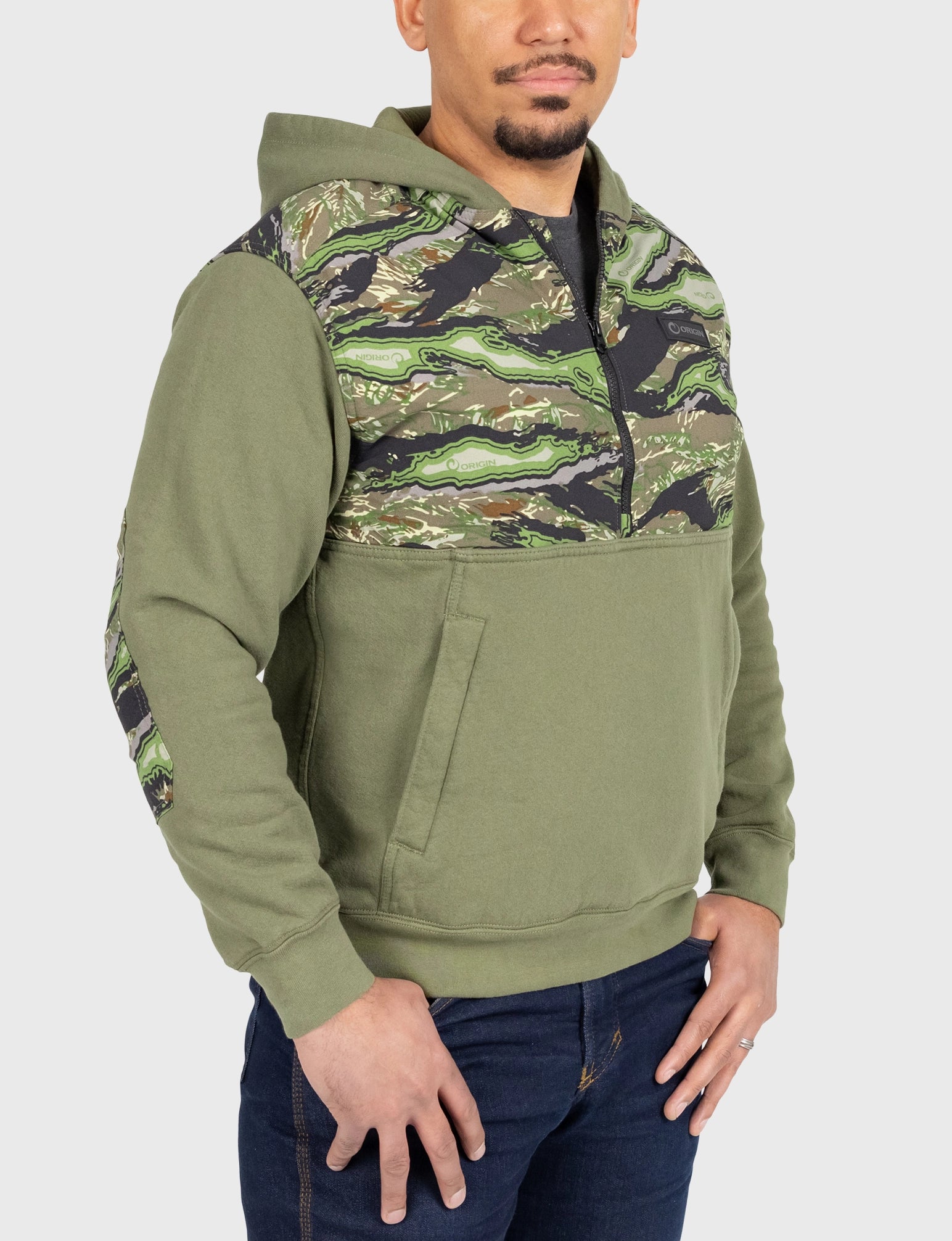 THE HEAVY HALF ZIP HOODIE - Image 42