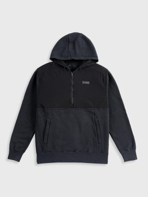 THE HEAVY HALF ZIP HOODIE