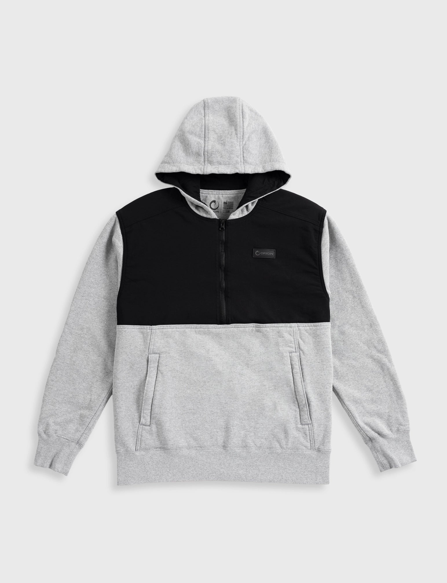 THE HEAVY HALF ZIP HOODIE - Image 3