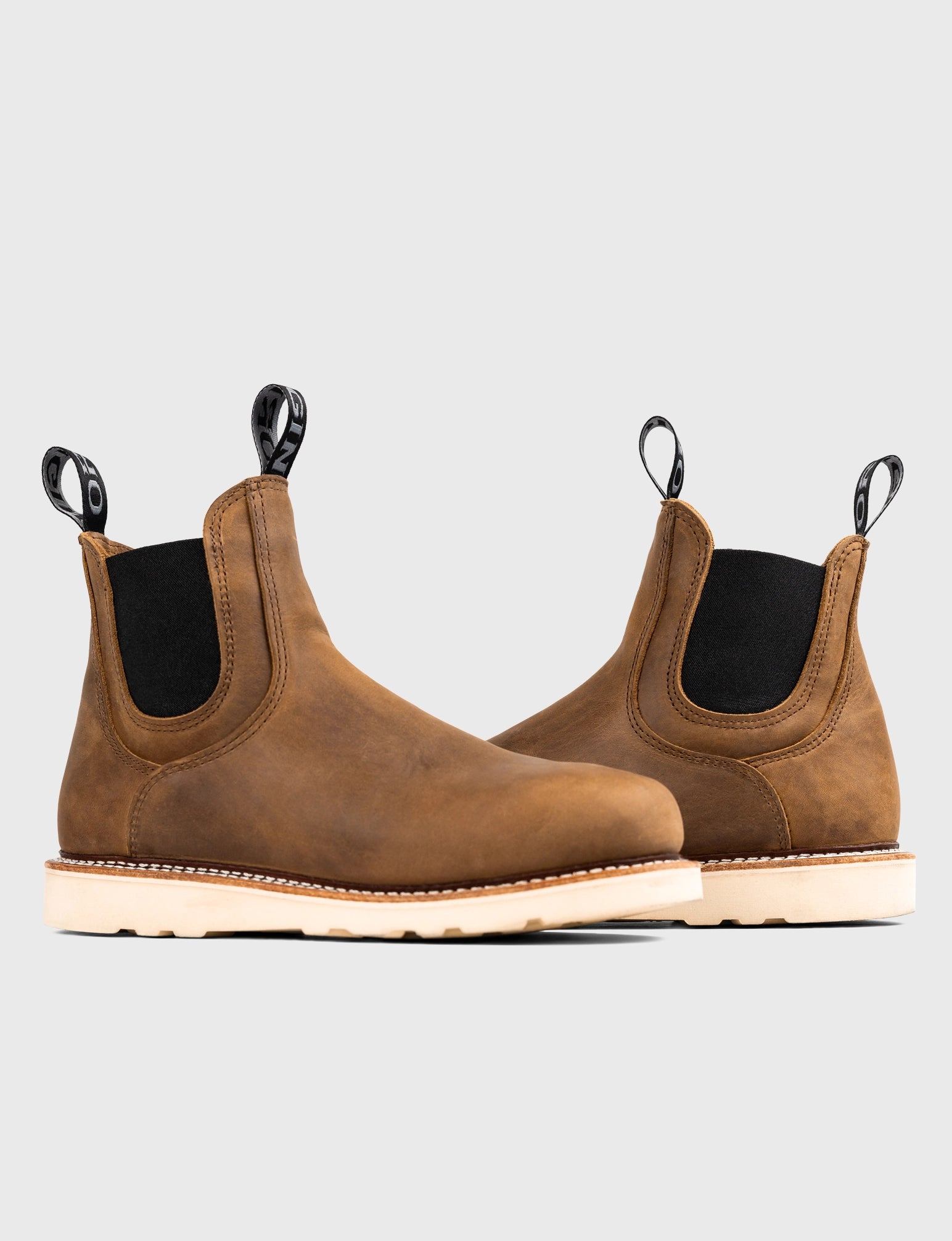 IRONSIDE CHELSEA BOOT NATURAL WEDGE SOLE - Image 9