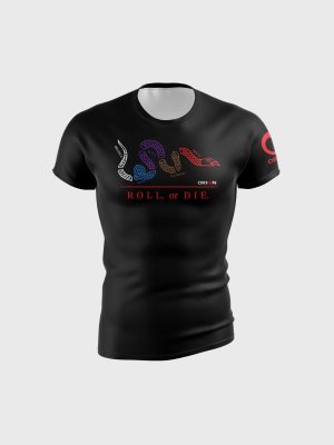 ROLL OR DIE SS COMFORT FIT RASHGUARD