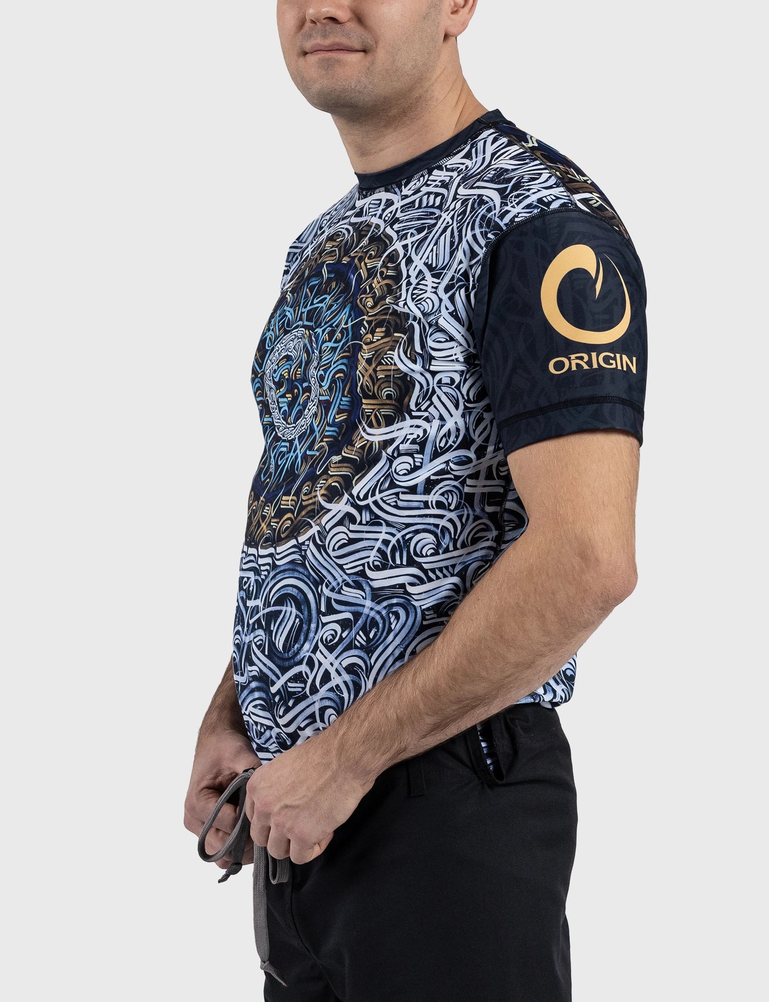 ORIGIN? X TAP CANCER OUT SS COMFORT FIT RASHGUARD - Image 4