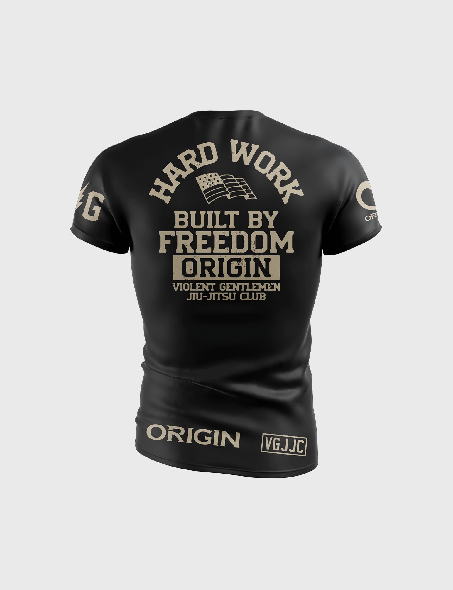 VGHC BUILT BY FREEDOM SS COMFORT FIT RASHGUARD - Image 2