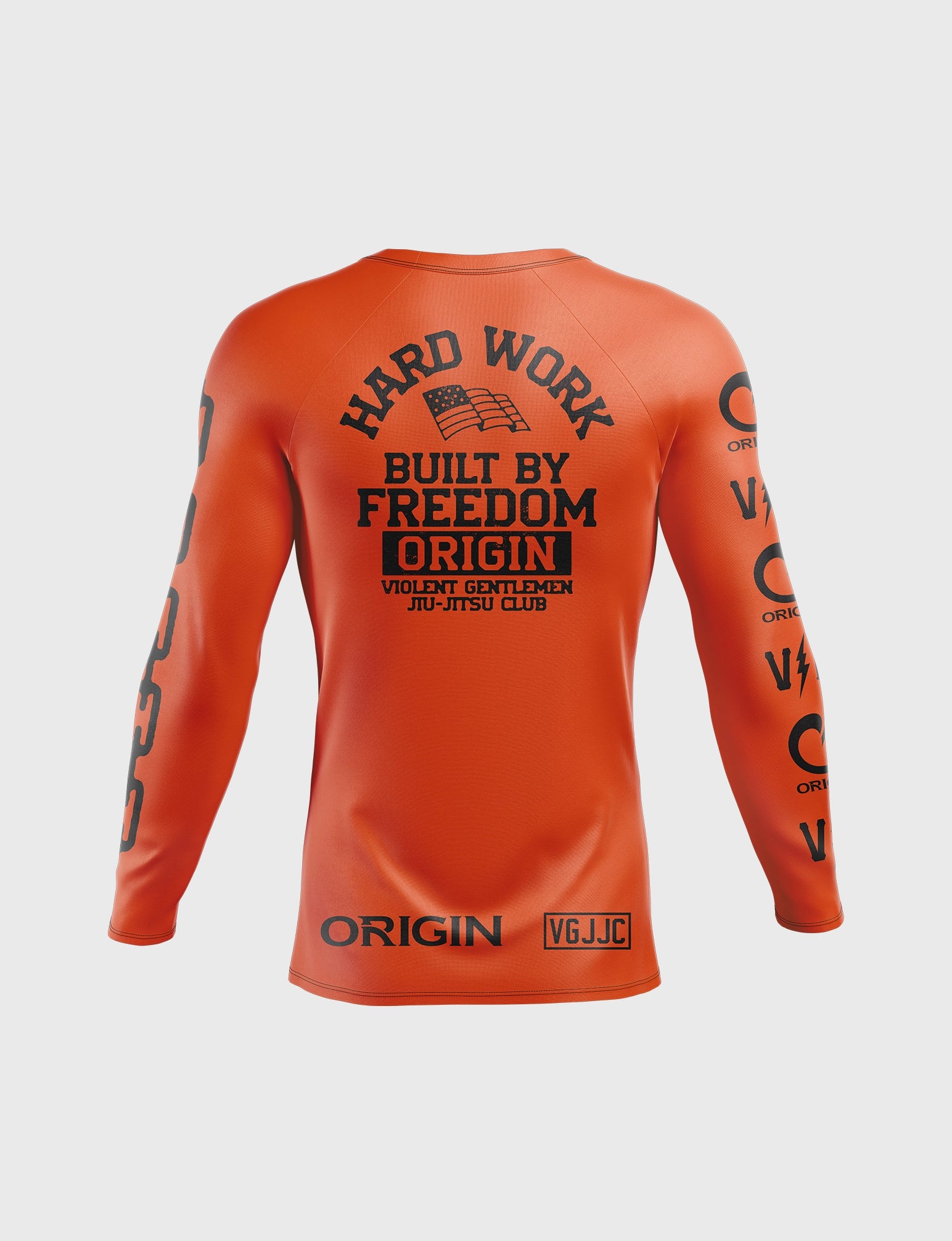 VGHC BUILT BY FREEDOM LS COMPRESSION FIT RASHGUARD - Image 4