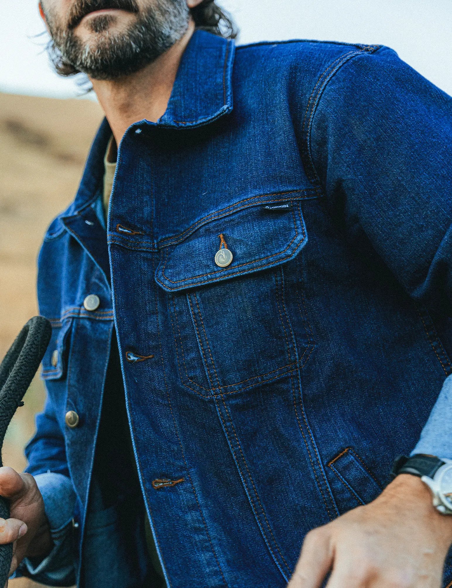 THE MAVERICK DENIM JACKET - Image 3