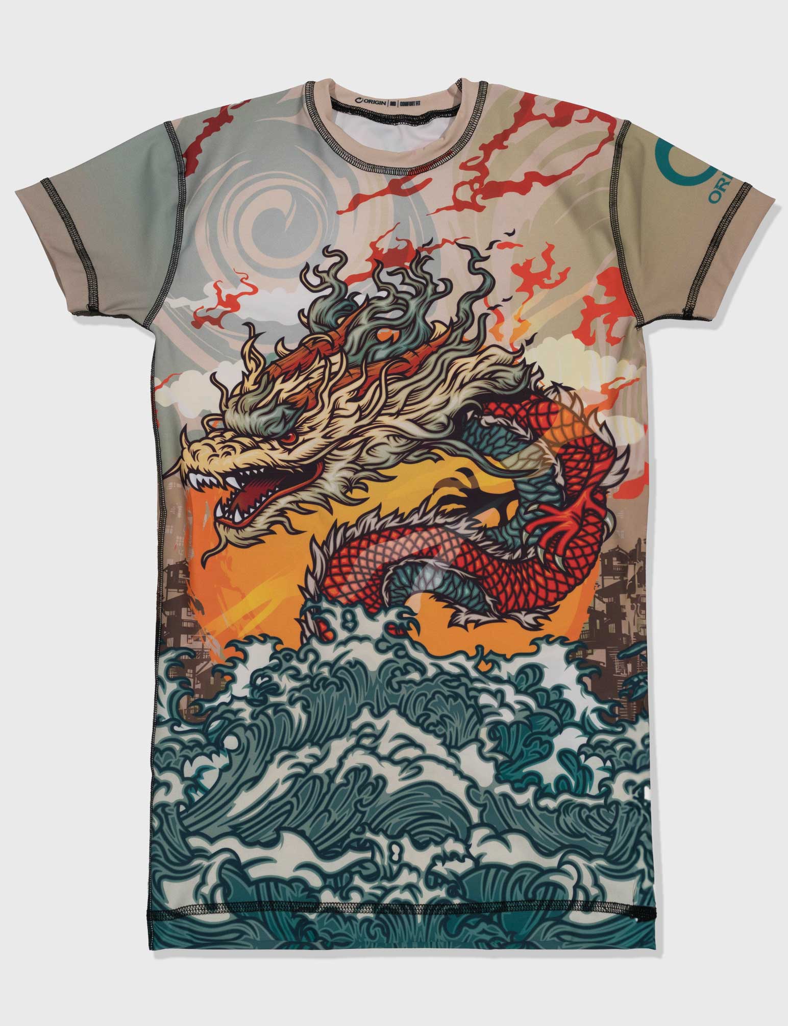 ROOTS DRAGON SS COMFORT FIT RASHGUARD - Image 3