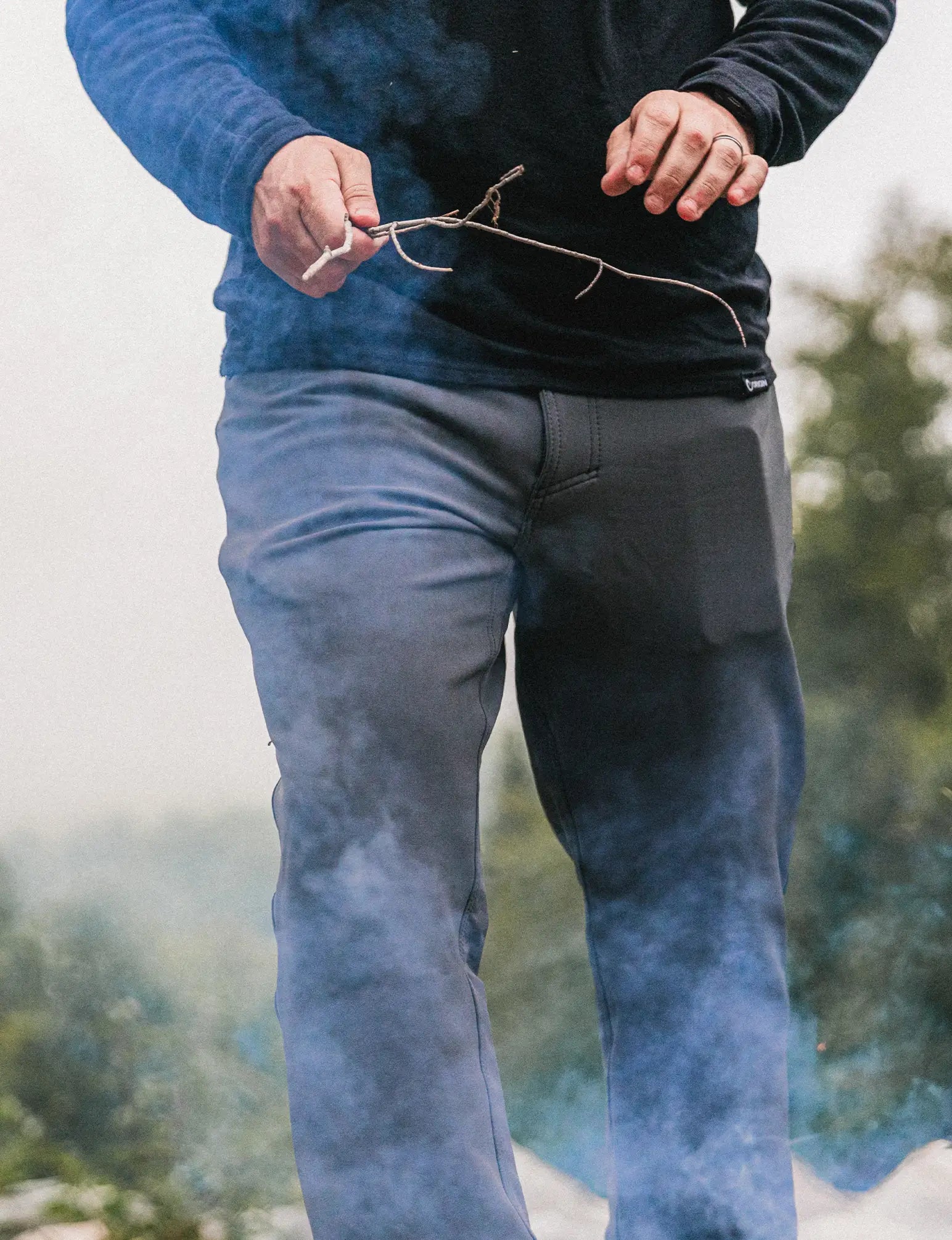 VRSA STRETCH POLY PANT - STRAIGHT - Image 4